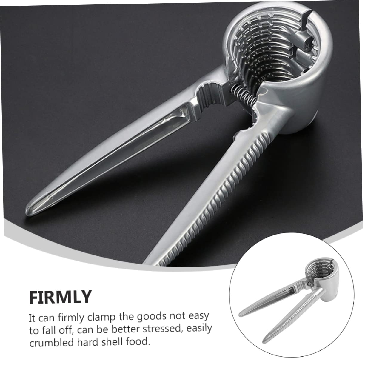 Cabilock Multifunctional Nut Opener for Walnuts Almonds Ginkgo Nuts Walnut Clamp and Pine Cone Clip