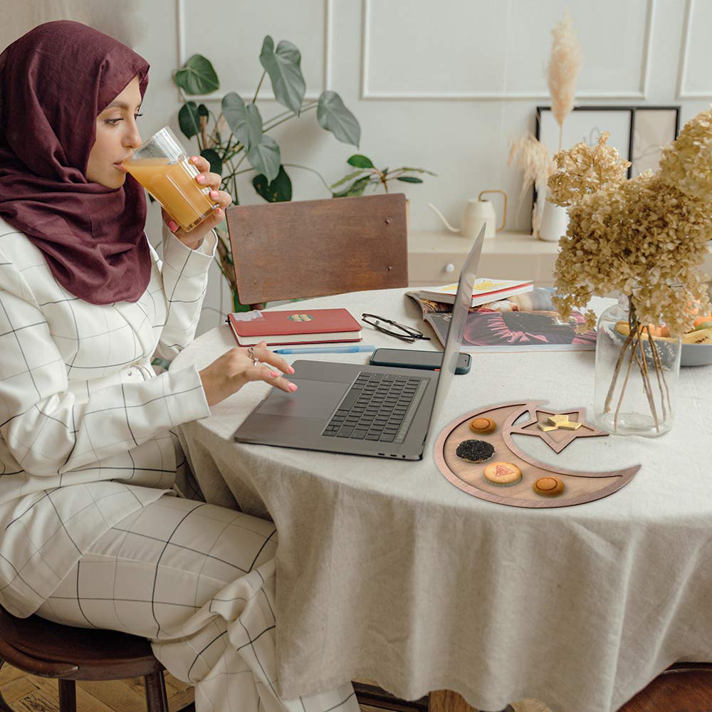 Desserte 3 Niveaux Métal Et Bois - Naturel Fonce - Desserte BUT