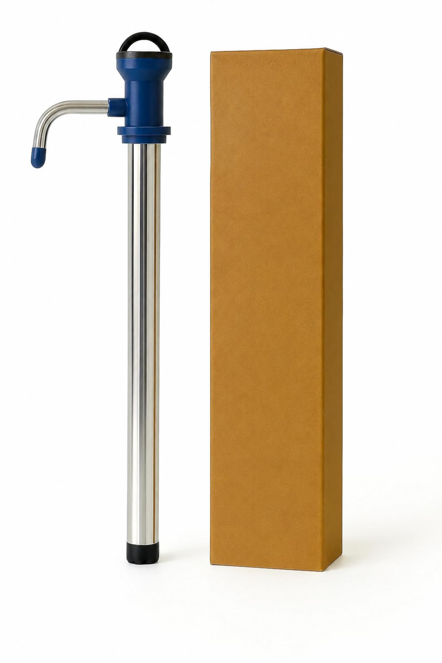 Stainless Steel Manual Pump with | Hand Operated Cooking Oil, & Liquid Transfer Fluid Extractor Pump | Blue (Pack of1) Y1-image-19