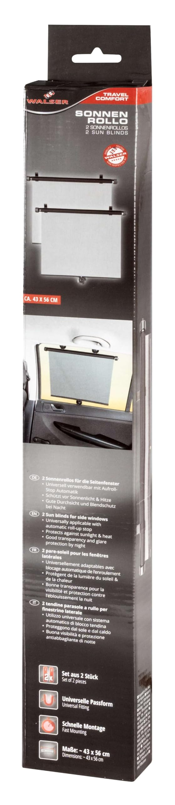 Pare-soleils Auto Stores Pare-soleil Voiture - Lot De 2 - 43x56cm