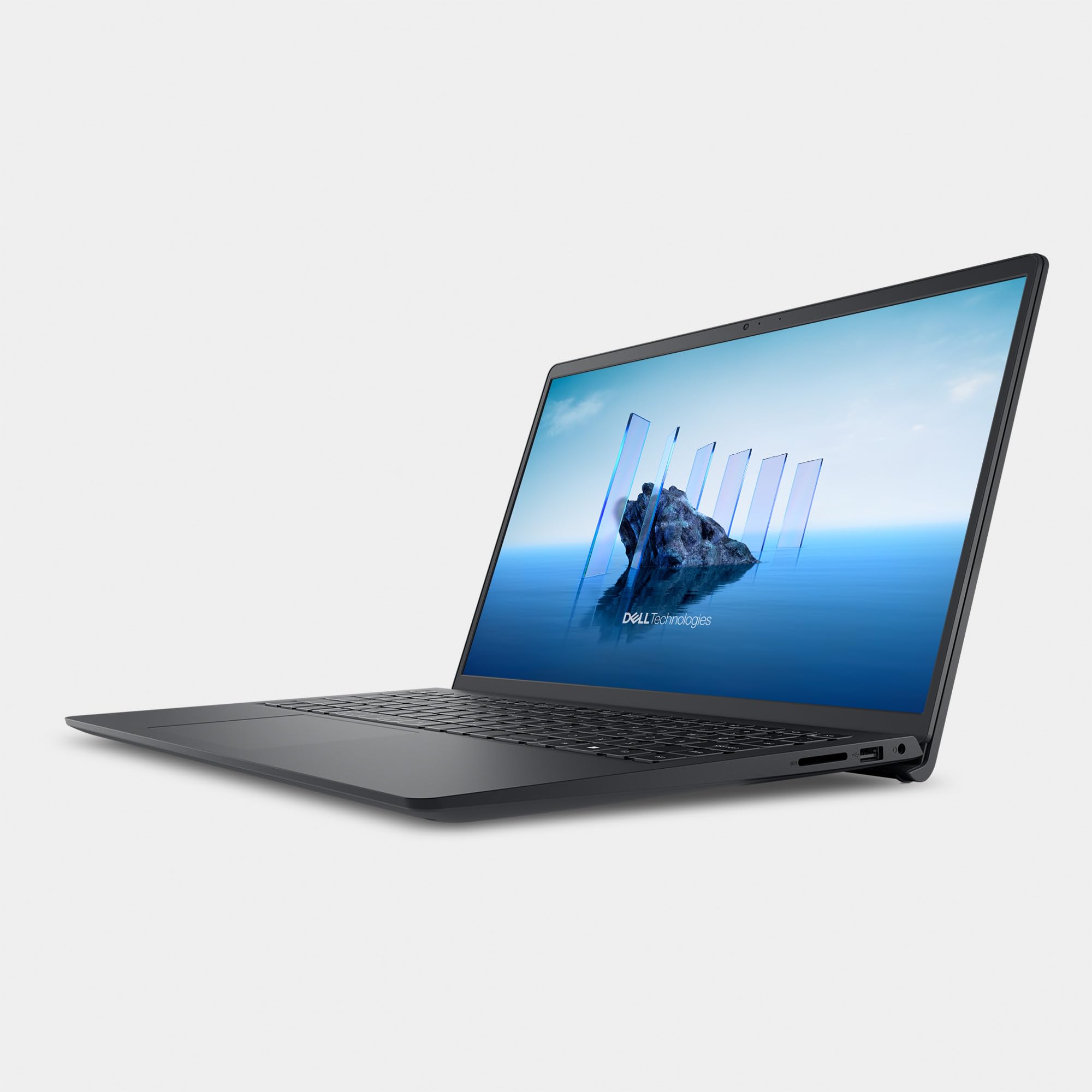 Dell 15 Laptop DC15250-15.6-inch FHD 120Hz Display, Intel Core 3 Processor 100U Processor, 8GB DDR4 RAM, 512GB SSD, Intel UHD Graphics, Windows 11 Home, Onsite Service - Carbon Black