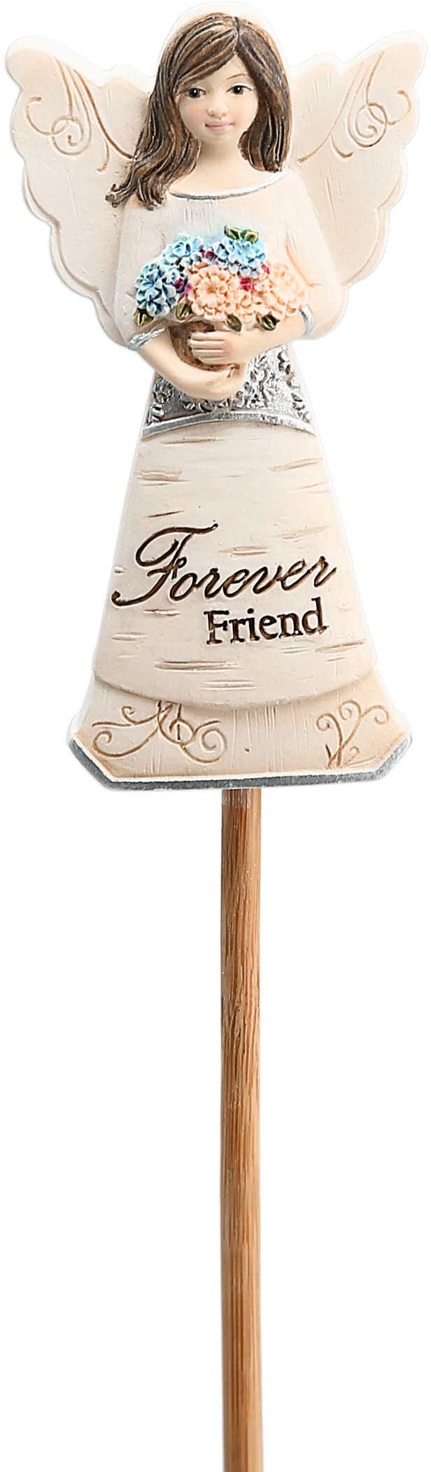 Pavilion Gift Company 82359 Forever Friend Angel Decorative Floral Pick