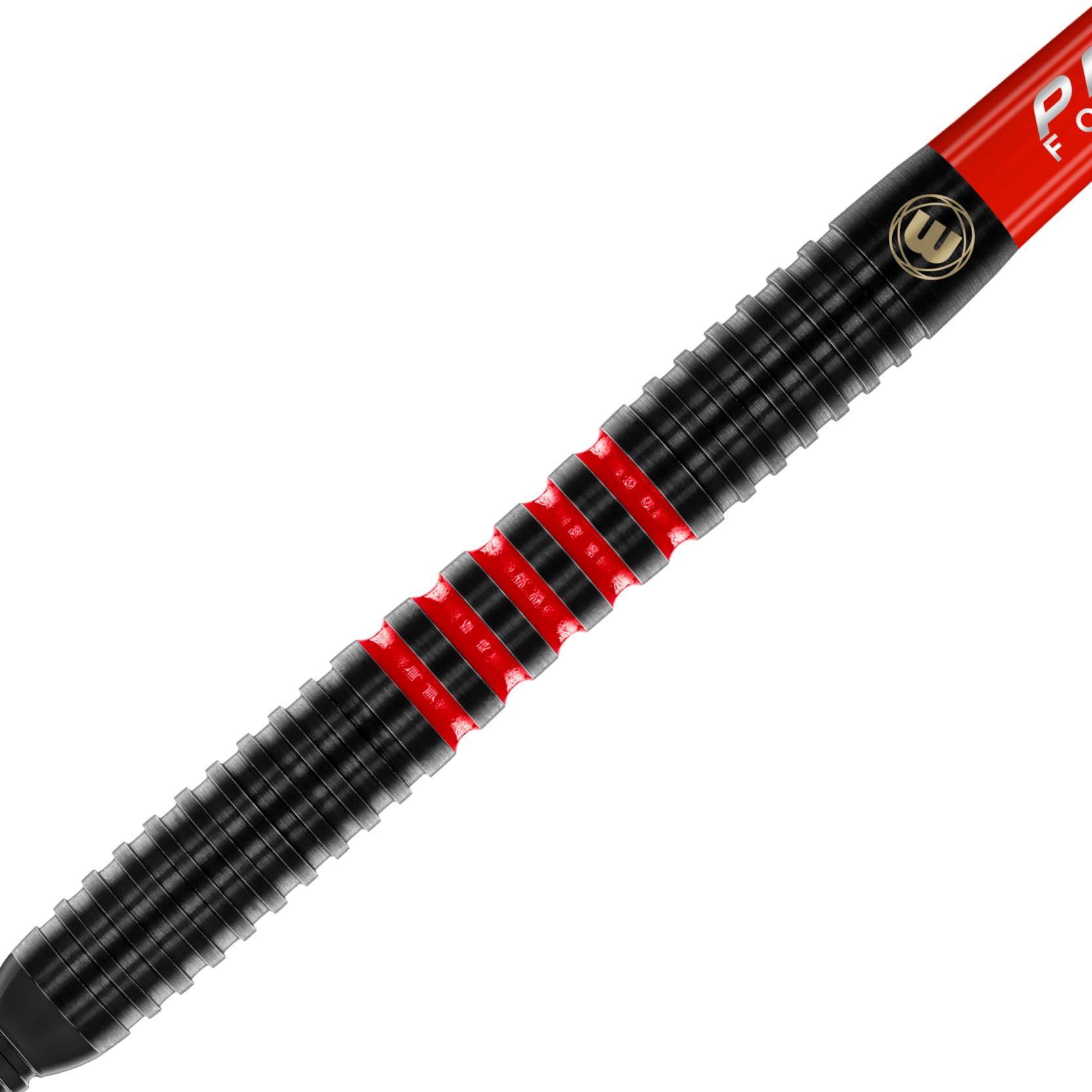 WINMAU Jeu de fléchettes 85% Pro-Series à Pointe Souple avec ailettes et tiges de fléchettes