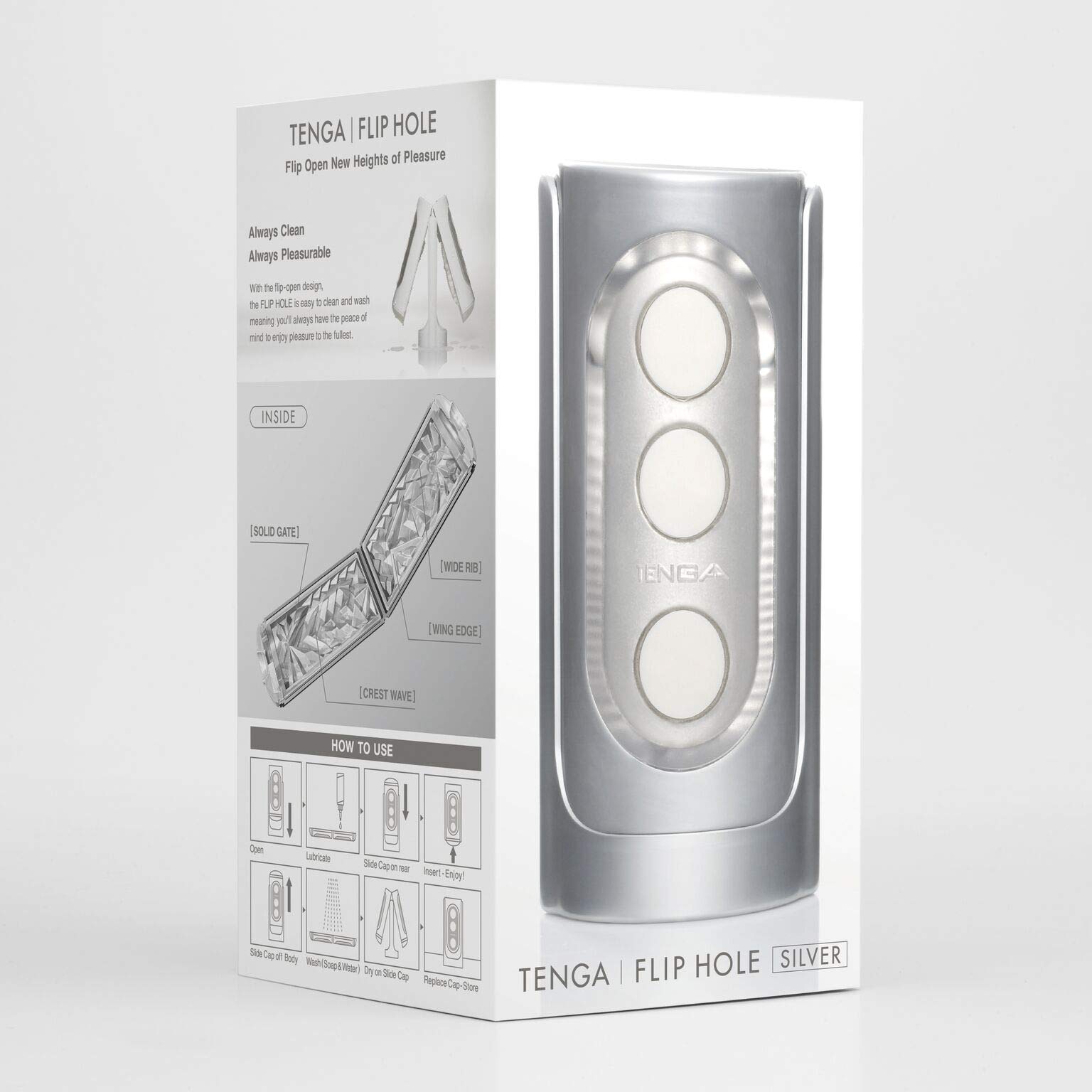 TENGA FLIP HOLE BLACK