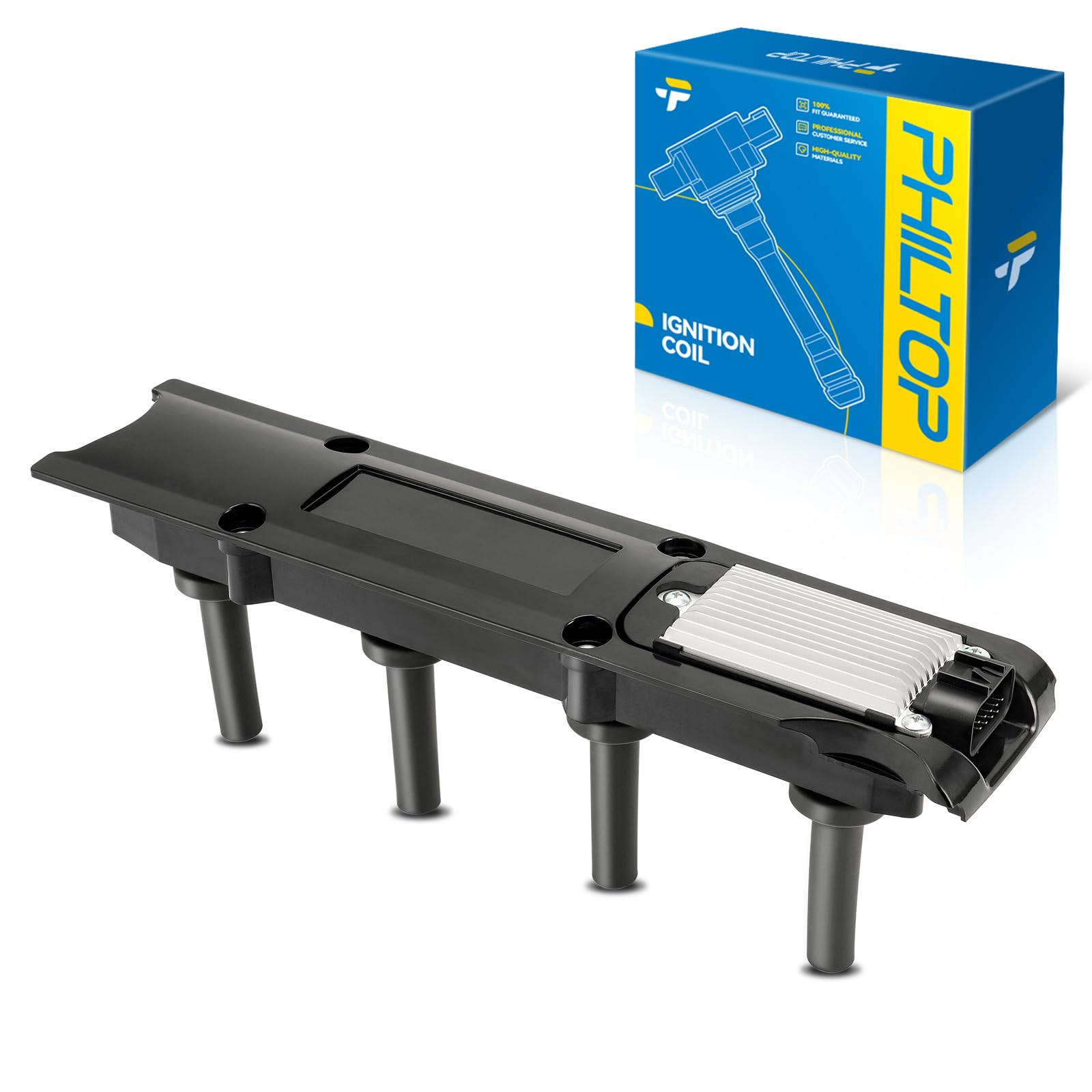 PHILTOP UF391 Ignition Coil Pack Fit for 2005-2006 Chevy Cobalt 2.2L