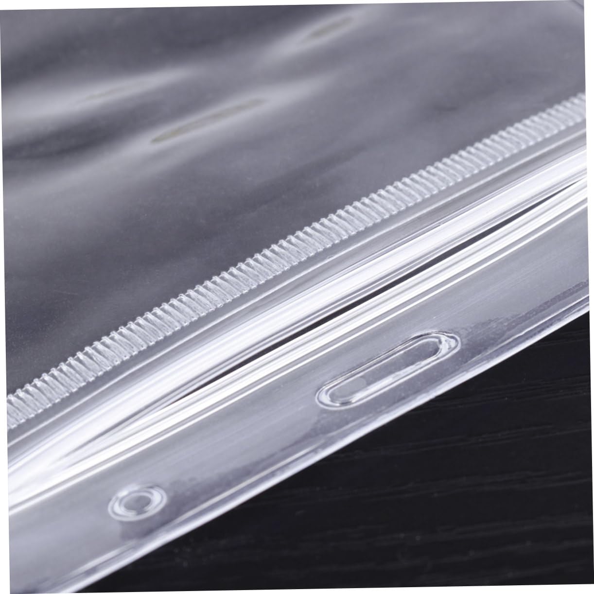 NUOBESTY 100stücke Transparente Wasserdichte Ausweishüllen aus Ausweishalter aus Pvc Robuste Kartenhalter für Ausweis und Karten