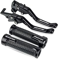 Vista 15 de DOUKI Para Yamaha XMAX300 X-MAX 300 2015-2020 - Palancas de embrague de freno corto para motocicleta, embrague, empuñaduras, extremos de manillar