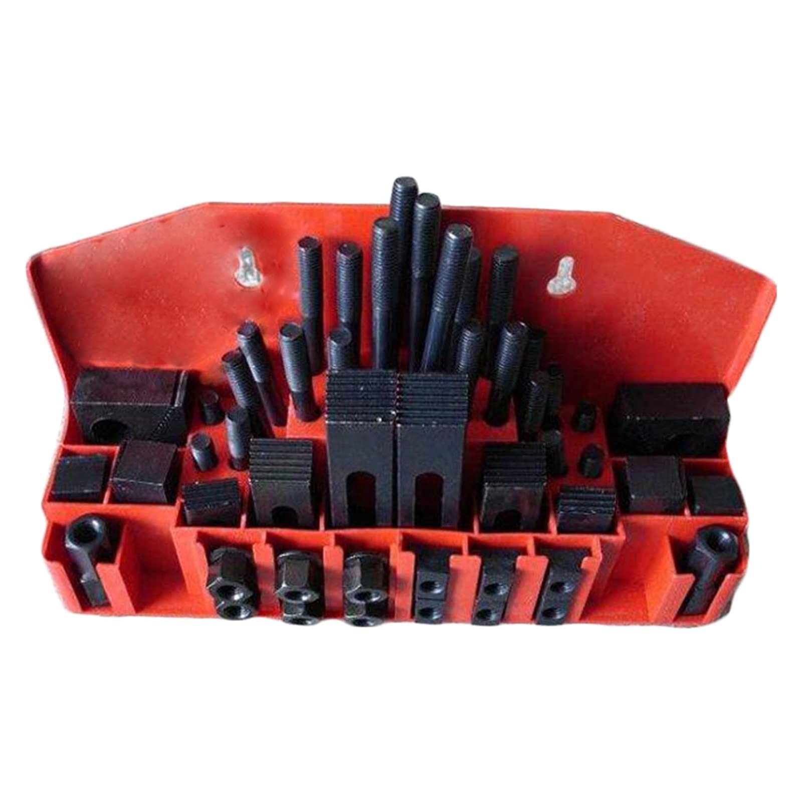 M10 Fresatrice Combinazione Piastra Parti 58 Pz/set Fresatrice Piastra di Pressione Morsetto Universale Gruppo Codice Ferro per professionisti e fai da te