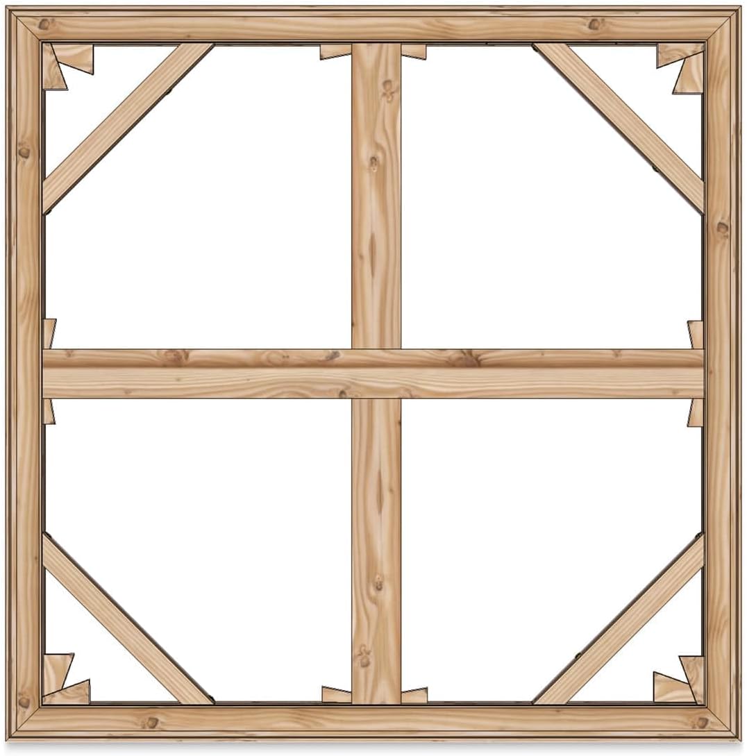 Masterpiece Elite Heavy Duty B2 Custom Stretcher Frame Kit, 48-Inch by 60-Inch