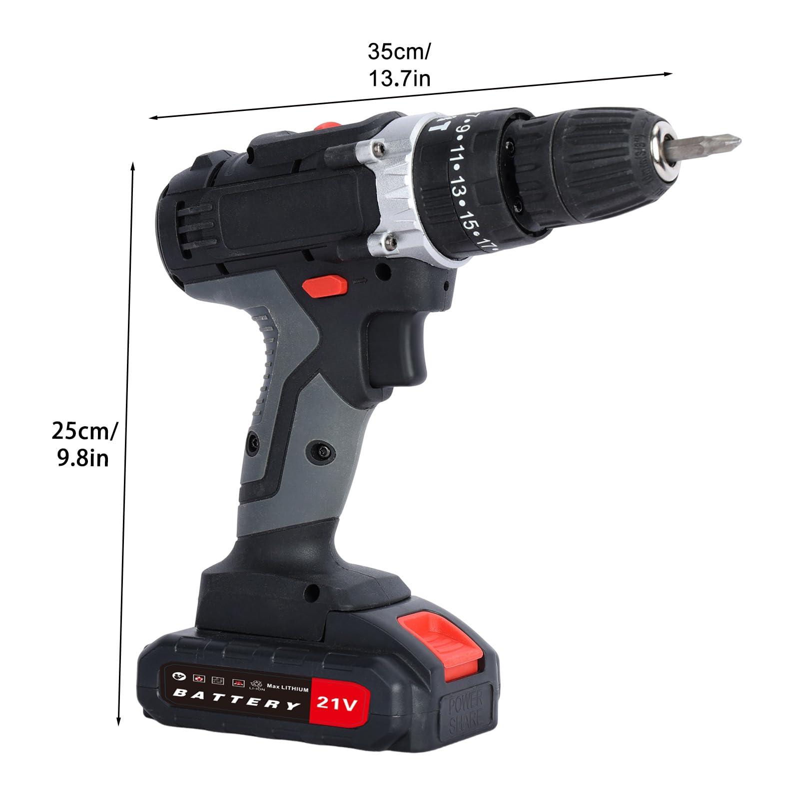 Trapano A Percussione Seesii Avvitatore A Impulsi Brushless 1000 N.m - 2 Batterie 4.0Ah, Perfetto Per Fai Da Te E Meccanici Avvitatore Pneumatico Elettrico - Foto 13