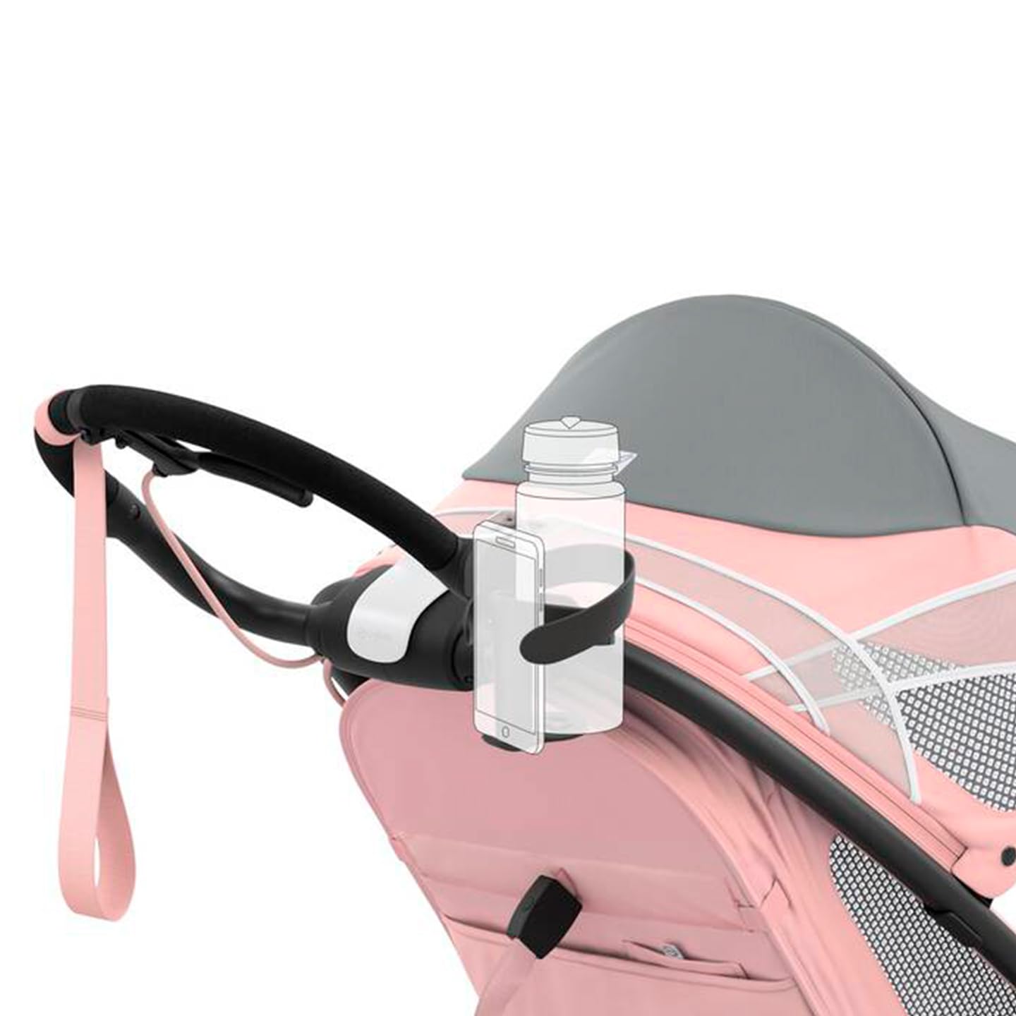 2-in-1 Getränkehalter für Cybex Kinderwagen