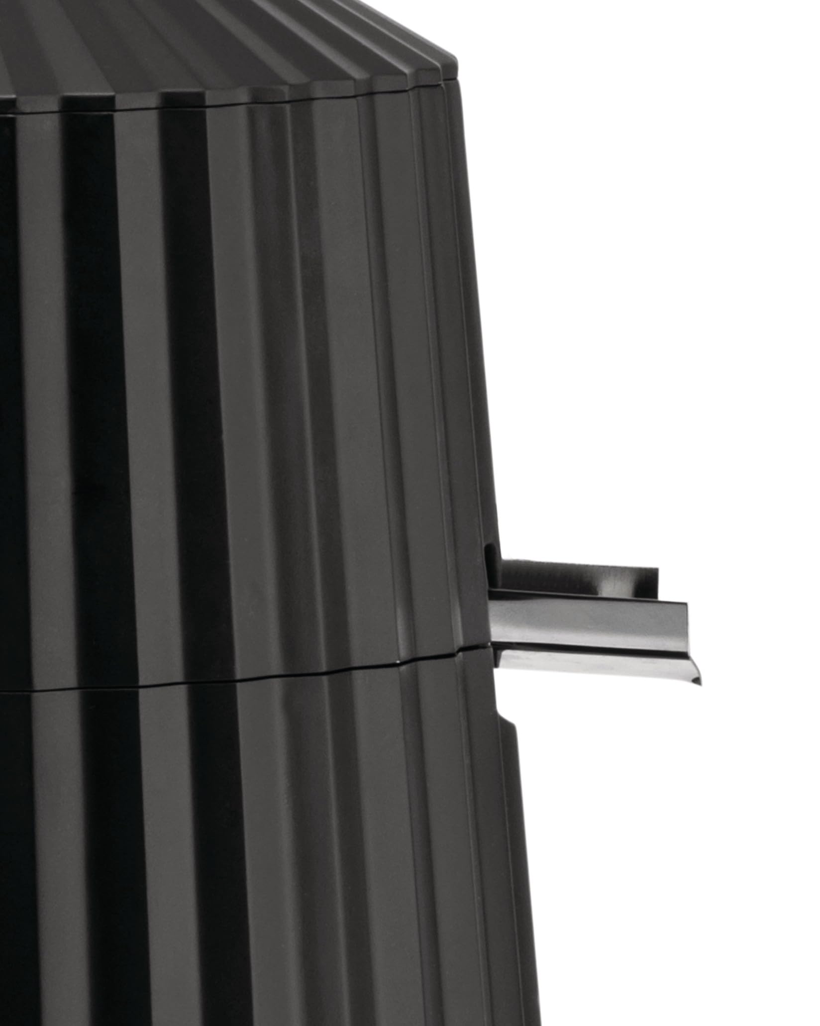 Alessi - Exprimidor eléctrico de cítricos Pliss - Enchufe británico negro