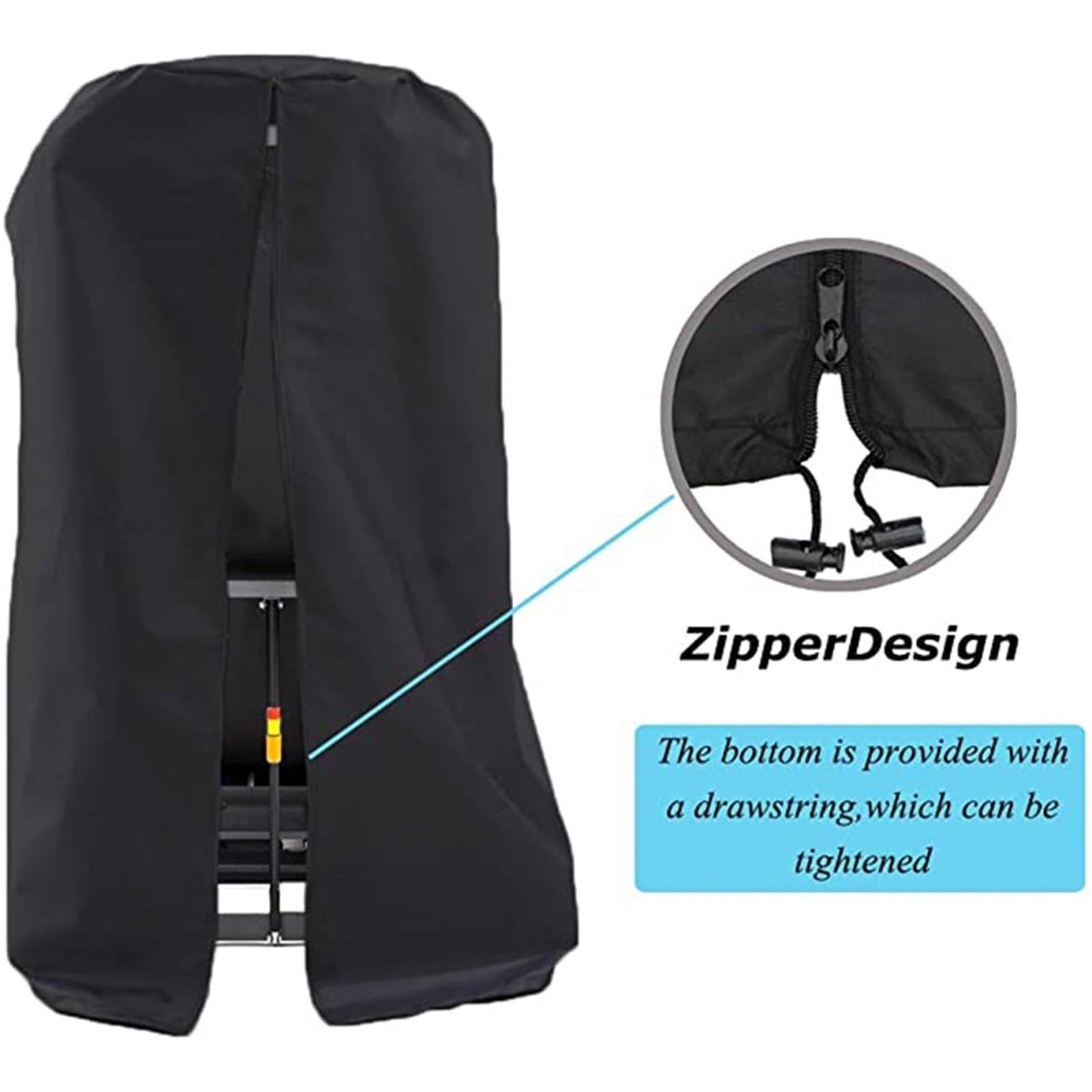 Funda for Cinta de Correr, Plegable, Resistente al Agua y Polvo, Tela Oxford, Impermeable con protección Solar Funda de protección