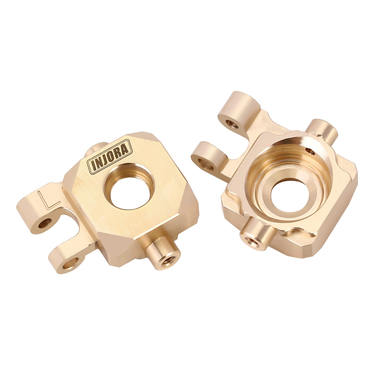 For TRX4M Upgrades Brass Steering Link Knuckle Alex Diff Cover Caster Blocks For Traxxas TRX-4M - View #5