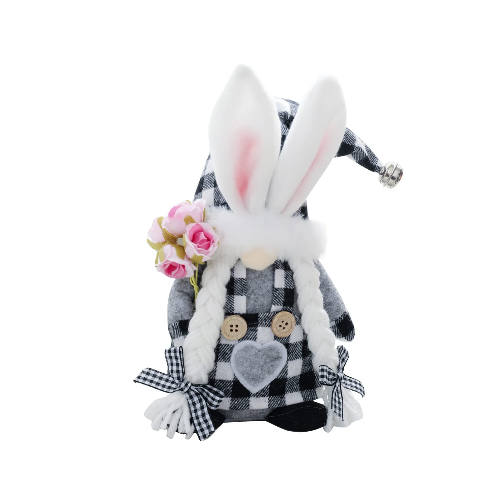Hsioluted Cute Year Dwarf Faceless Doll Ornament for Easter Festival Holiday Party Background Easter Gnomes Ornaments
