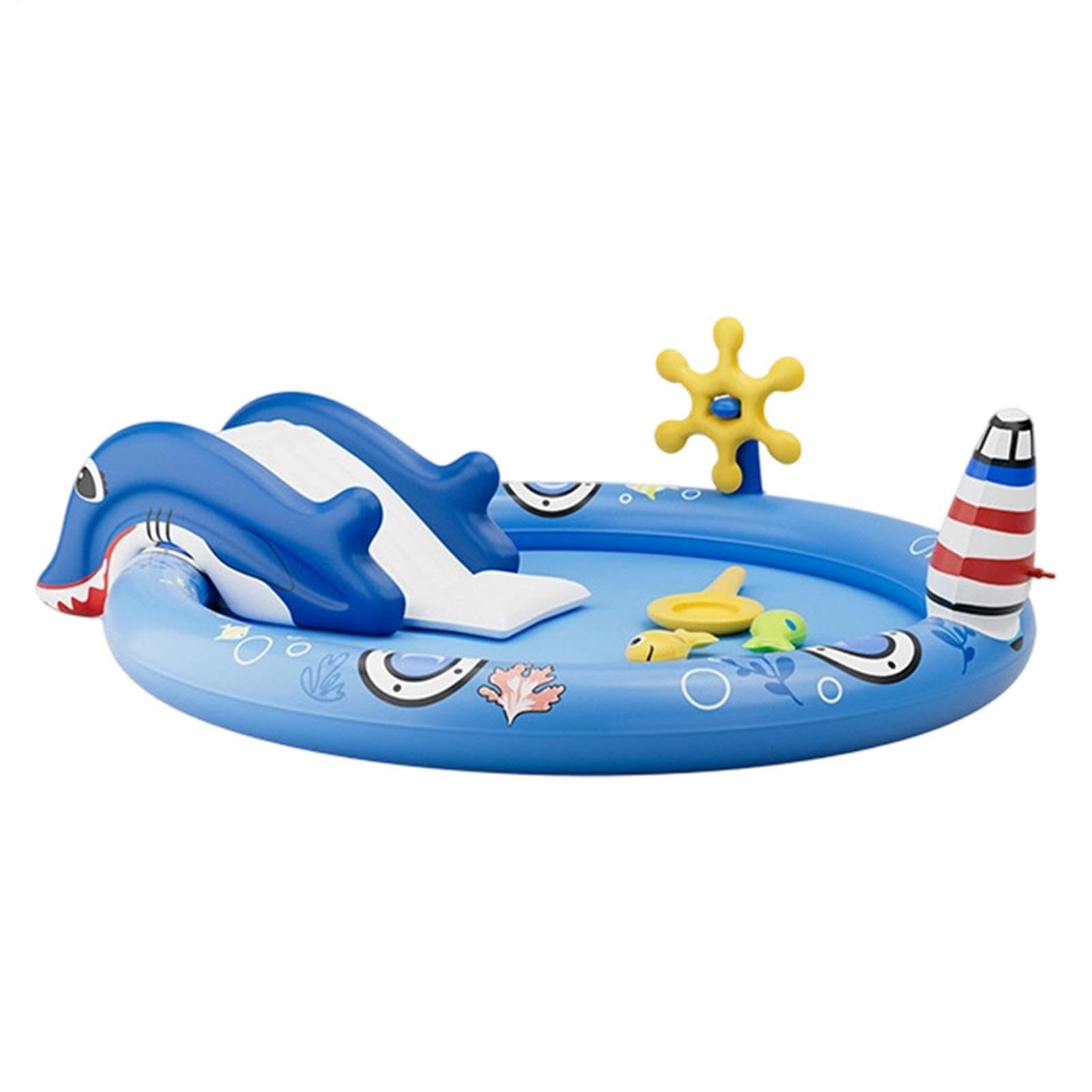 Aufblasbarer Kinderpool Niedliches lustiges aufblasbares Spielzeug | Kinderplanschbecken für Hinterhof Garten Hof Rasen Terrasse Deck Park Spielplatz Wasserpark Haus Schule Urlaub