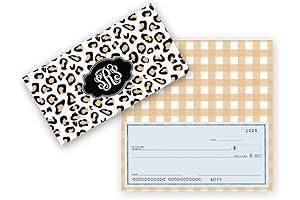Monogram Checkbook Cover: Absolute Check Protection and Style