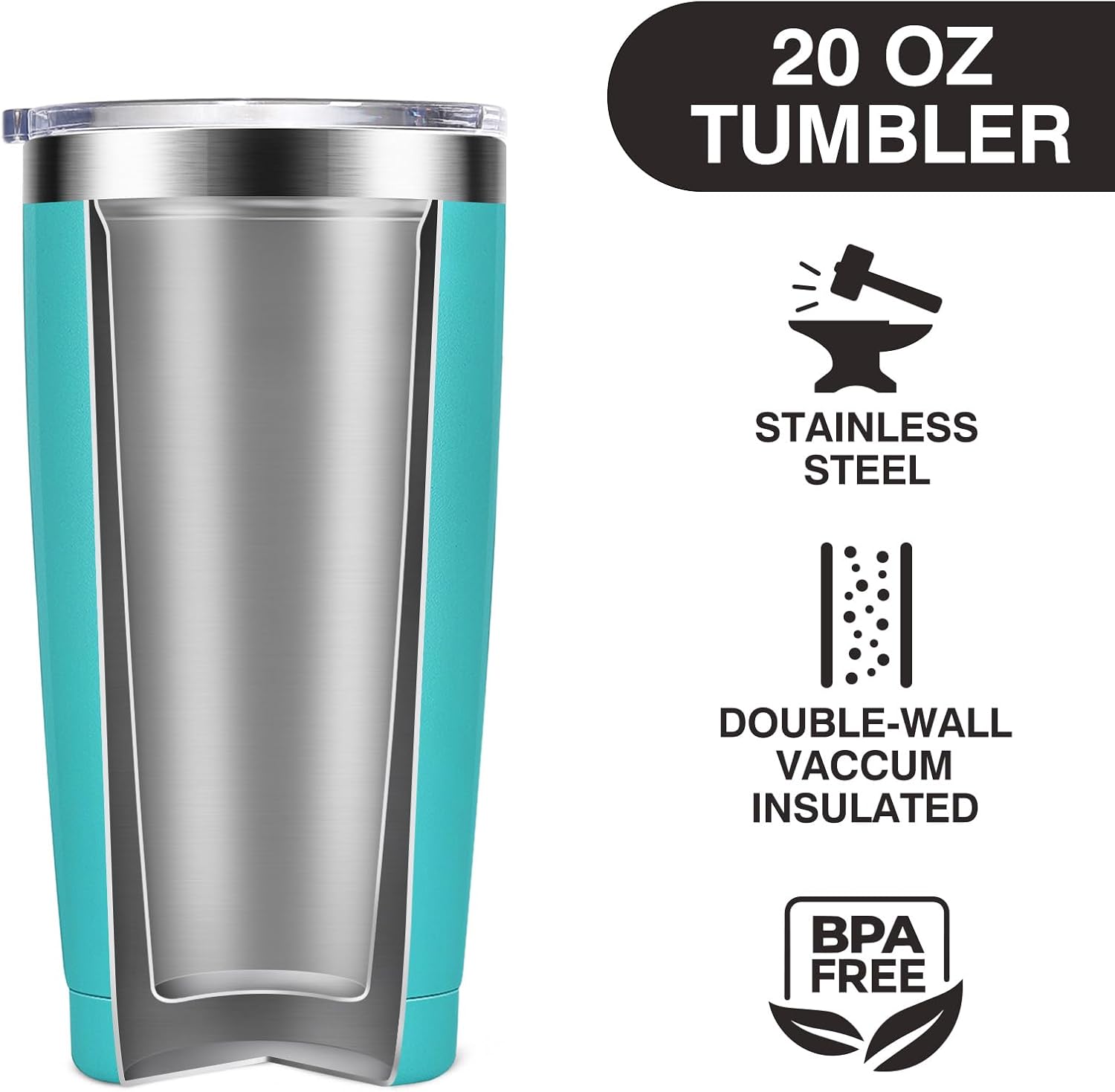 Fun Birthday Gifts for Women - I Came I Saw Coffee Mug Drinking Cups for Elderly Senior Citizen - 40, 50, 60, 70 Year Old Gag Gift for Female Her, 20oz Stainless Steel Insulated Tumbler - Image 2
