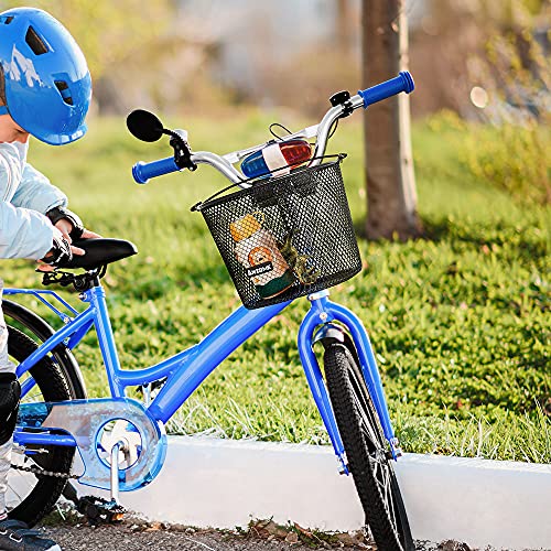 Cesta de bicicleta para niños ANZOME de metal impermeable resistente 6