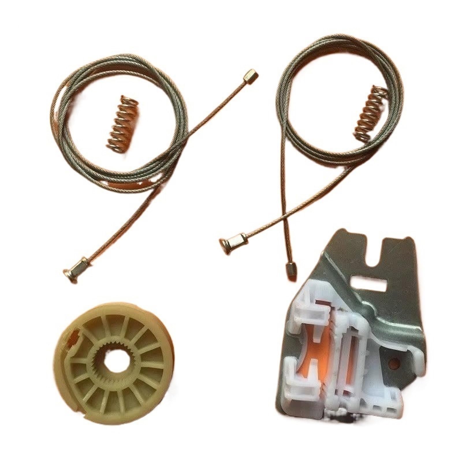 HUAQWEV Fit for BMW E53 (1999-2007) Window Regulator Repair with Metal Slider Rear Left Or Right Rear Window Regulator(L+R)