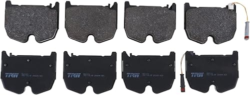 TRW Pro TRH1231 Juego de pastillas de freno de disco para Mercedes-Benz SL55 AMG 2003-2006, frontal y otras aplicaciones