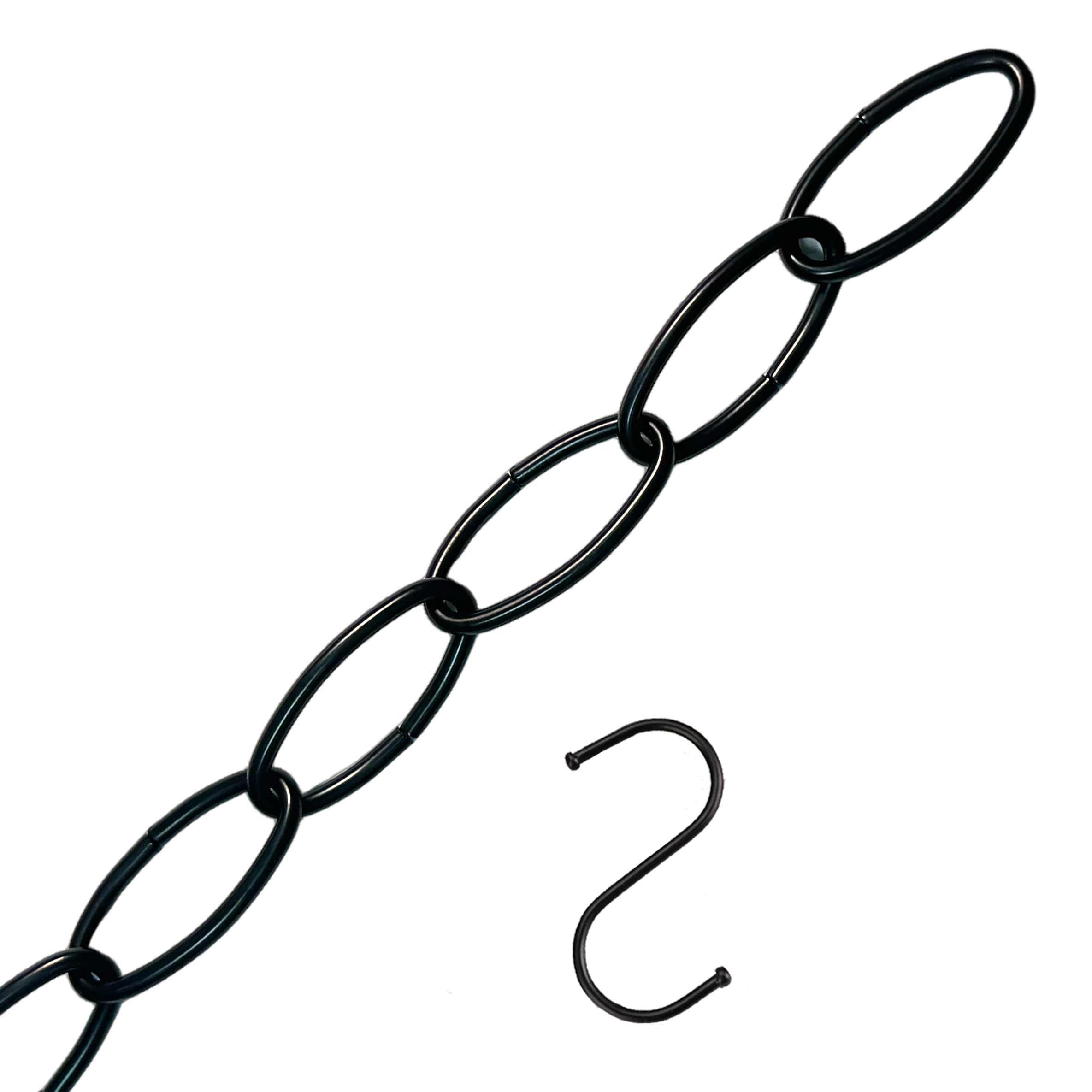 Hanging Chain for Plants, Living Room, Chandelier (2, White) — Amazon image 8