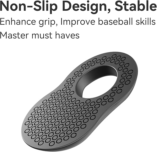 Miniatura 5 de Paquete de 2 protectores de pulgar de béisbol para batter Pro, ayuda de entrenamiento de bateador, protector de pulgar de béisbol y softbol, agarre