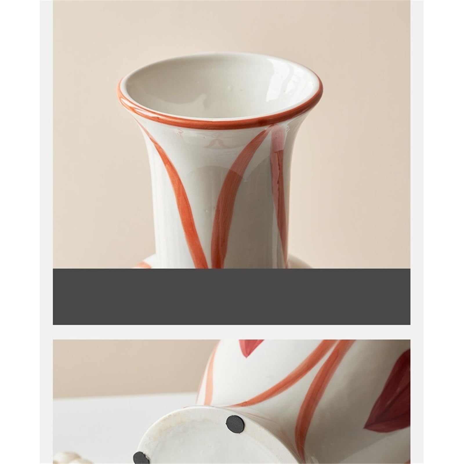 Decorativo Vaso decorativo in ceramica ad alta temperatura
