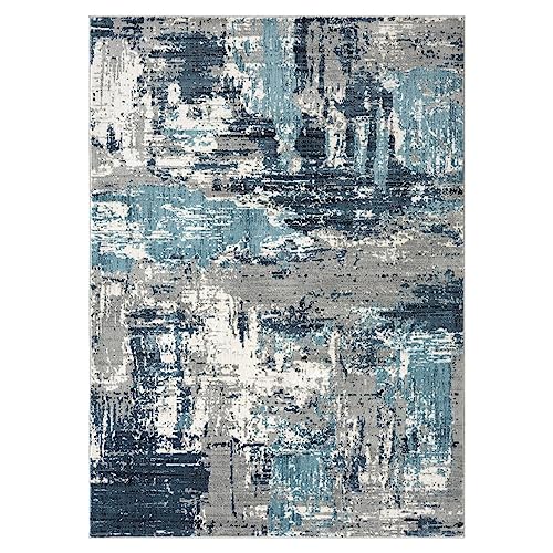 Tapete Abstracto Azul 160x119 cm LUXE WEAVERS miniatura 3