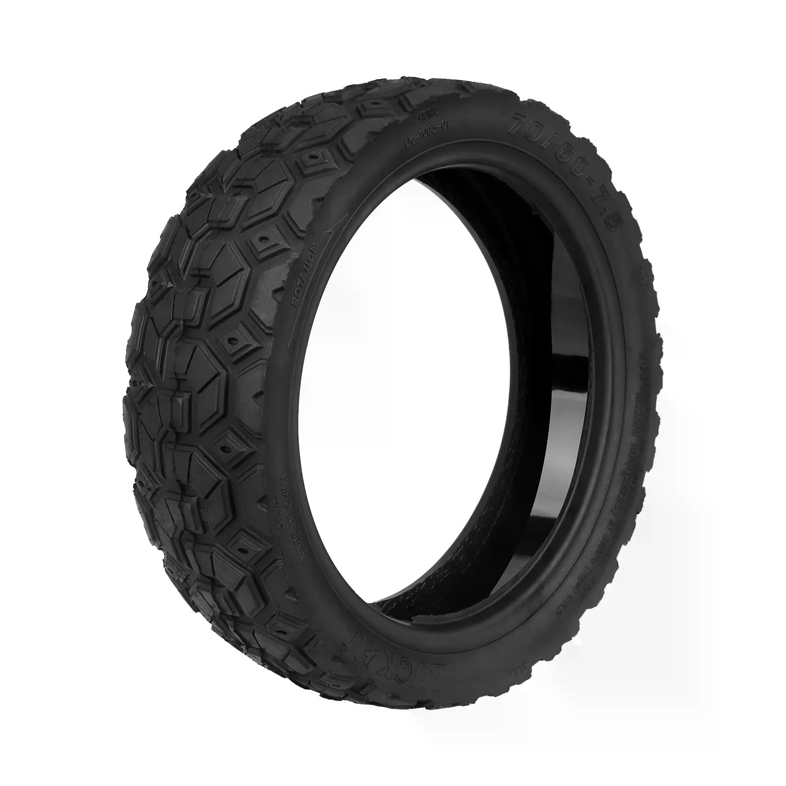70/60-7,5 Pneumatico senza camera d'aria per fuoristrada per Segway ZT3 Pro/Pro D/ProE, pneumatico tubeless da 11 pollici, pneumatico rinforzato resistente all'usura, ruote di ricambio con