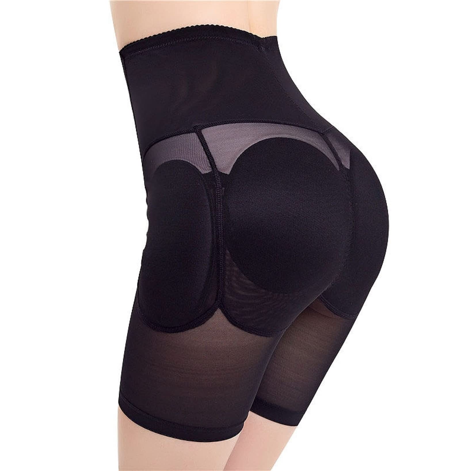 Bragas Levanta Glúteos Ropa Moldeadora, Pantalones Cortos levantadores de glúteos, Almohadilla para Mujer, Bragas de Control de Cintura Alta, Entrenador, Moldeador del Cuerpo