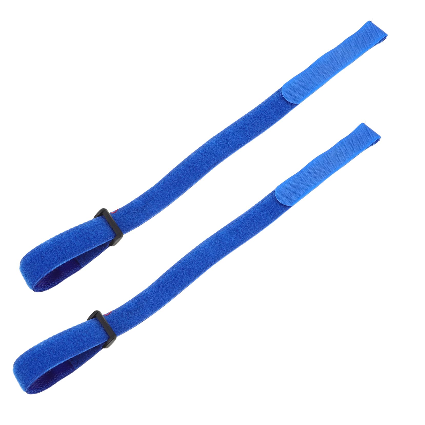 SUPVOX 2 Pcs Adjustable Bike Rack Straps Antislip Wheel Stabilizer Straps for Secure Bicycle Transport Versatile Hook and Loop Fastening Blue Cycling Accessories