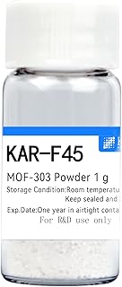 Metal Organic Frameworks MOFs MOF-303 (Al) White Powder KAR-F45 Ideal for Gas Storage, Separation, and Catalysis, CAS: 2050043-41-7 (500 Grams)