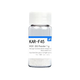 Metal Organic Frameworks MOFs MOF-303 Al White Powder KAR-F45 Ideal for Gas Storage, Separation, and Catalysis, CAS 2050043-41-7 100 Grams