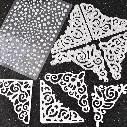 URROMA 12 PCS Lace Corner Metal Cutting Dies - Image 4