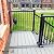 WOWACE Aluminum Alloy Deck Post Base Cover (2"x2" Post 4.5"x4.5" Base), for Handrail, Stair, Deck Railing Post Cover Skirt (1pack-Black)