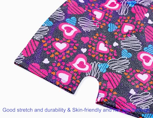 Image of Domusgo Gymnastics Leotards for Girls Sparkly One Piece Biketard Size 1-10Y