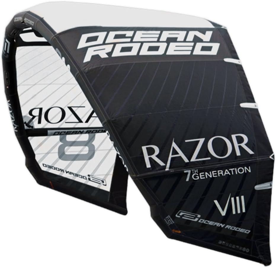 Ocean Rodeo Razor Kitesurfing Kite (Gen 7, 7m, White)