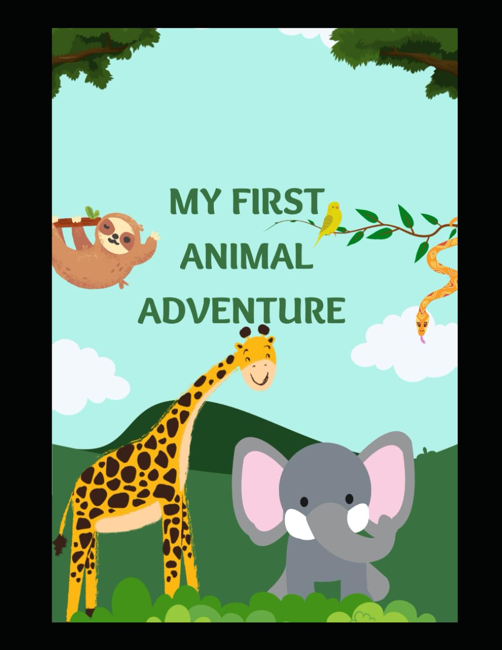 My First Animal Adventure: A Coloring Book for Little Explorers!