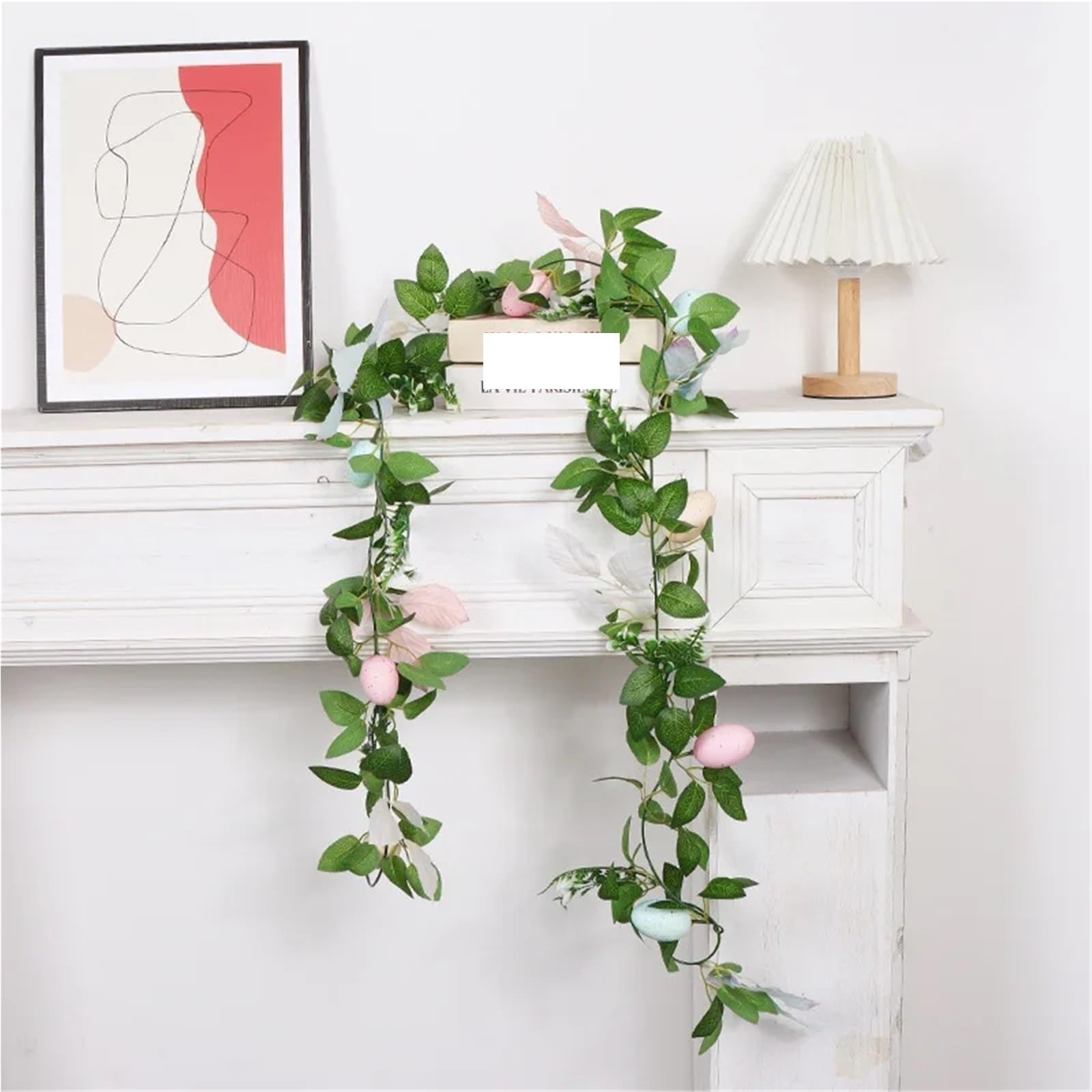 Guirlande de Verdure Artificielle, Lot de 3 guirlandes de Vigne artificielles en rotin de 180 cm, Fausses glycines for décoration de Porte de Jardin