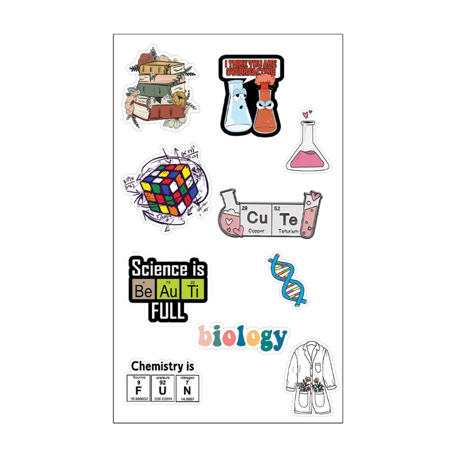 PHONE ANTICS Stickers for Laptop Journal Diary Mobile Case Laptop Art Craft Decorating Sticker Waterproof Residue Free Stickers Vinyl Set of 1 (Sci-Fi Design)