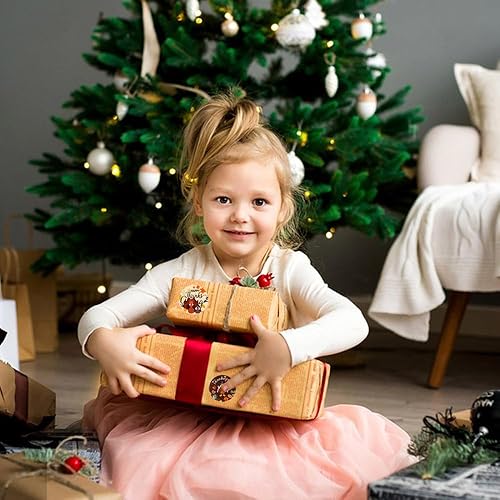 Miniatura 4 de Fall Thanksgiving Label Stickers Roll, 1.0 Inch 500Pcs Cute Turkey Stickers Round Envelope Seal Stickers Maple Leaf Pumpkin 8 Design Self-Adhesive