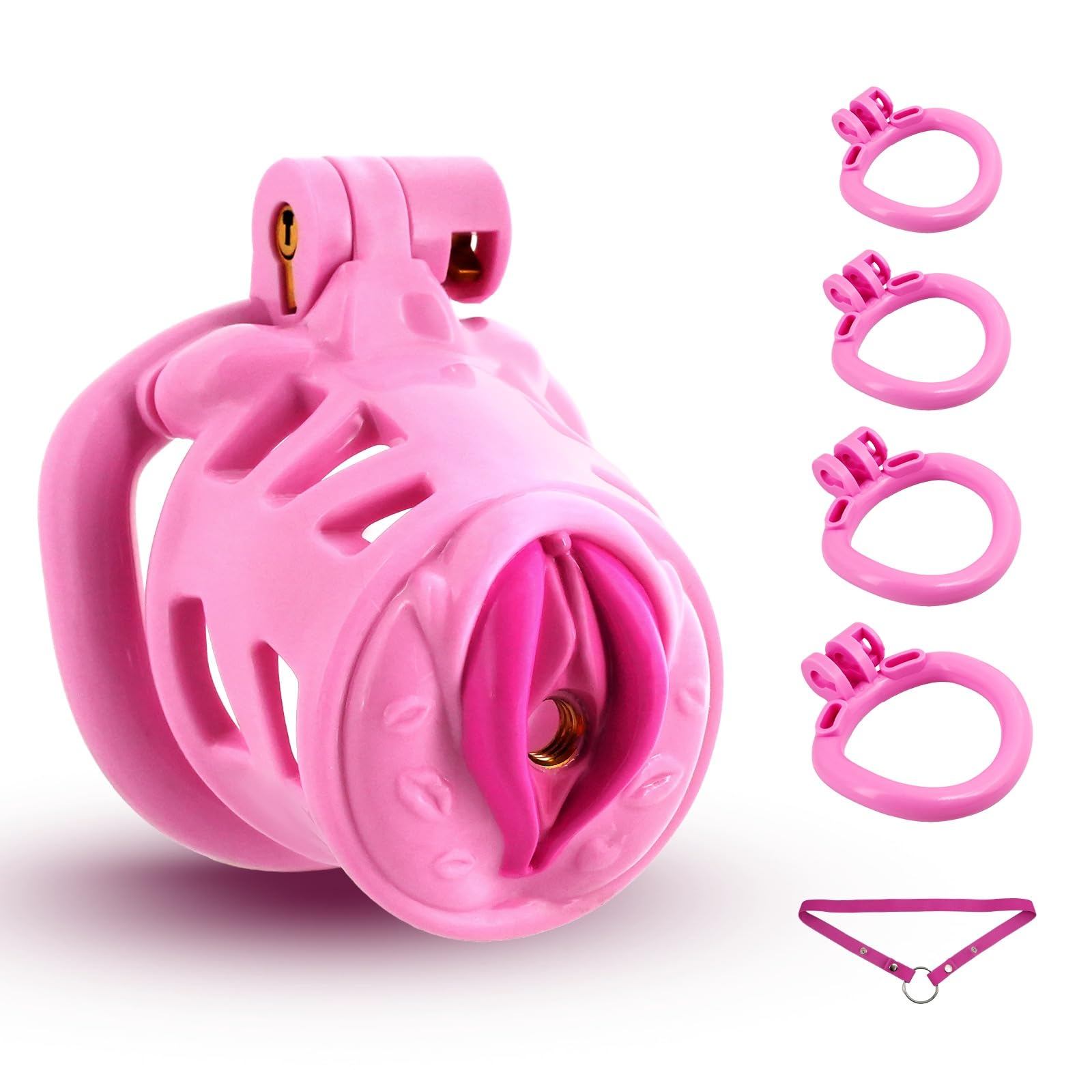 Male Chastity Cage, Sissy Chastity Device, Lightweight Cock Cage BDSM Toy