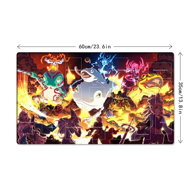 Amazon.com: Mlikemat New Duel Playmat Splight TCG CCG Pad Trading