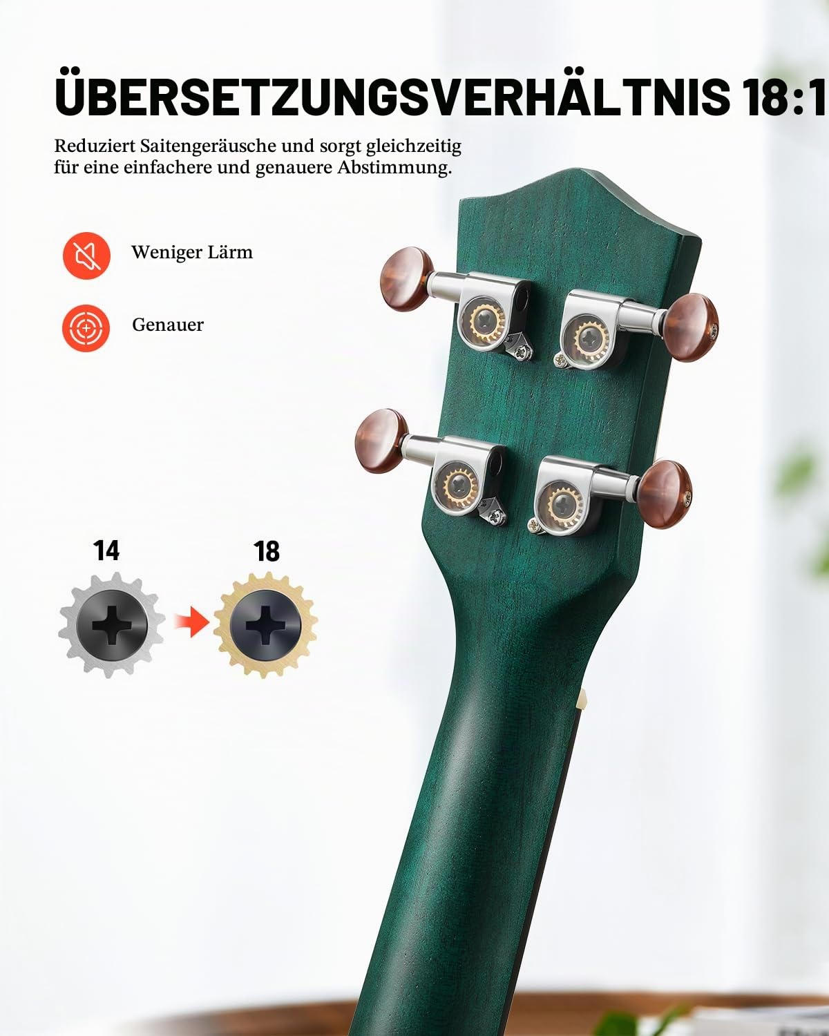 Donner Konzert Ukulele Professional Kit 23 Zoll Mahagoni Ukelele für Anfänger Erwachsene Kinder Ukele Bundle mit Online Lektion Gig Bag Aquila String Pick Tuner Strap Cloth, DUC-200B Blau