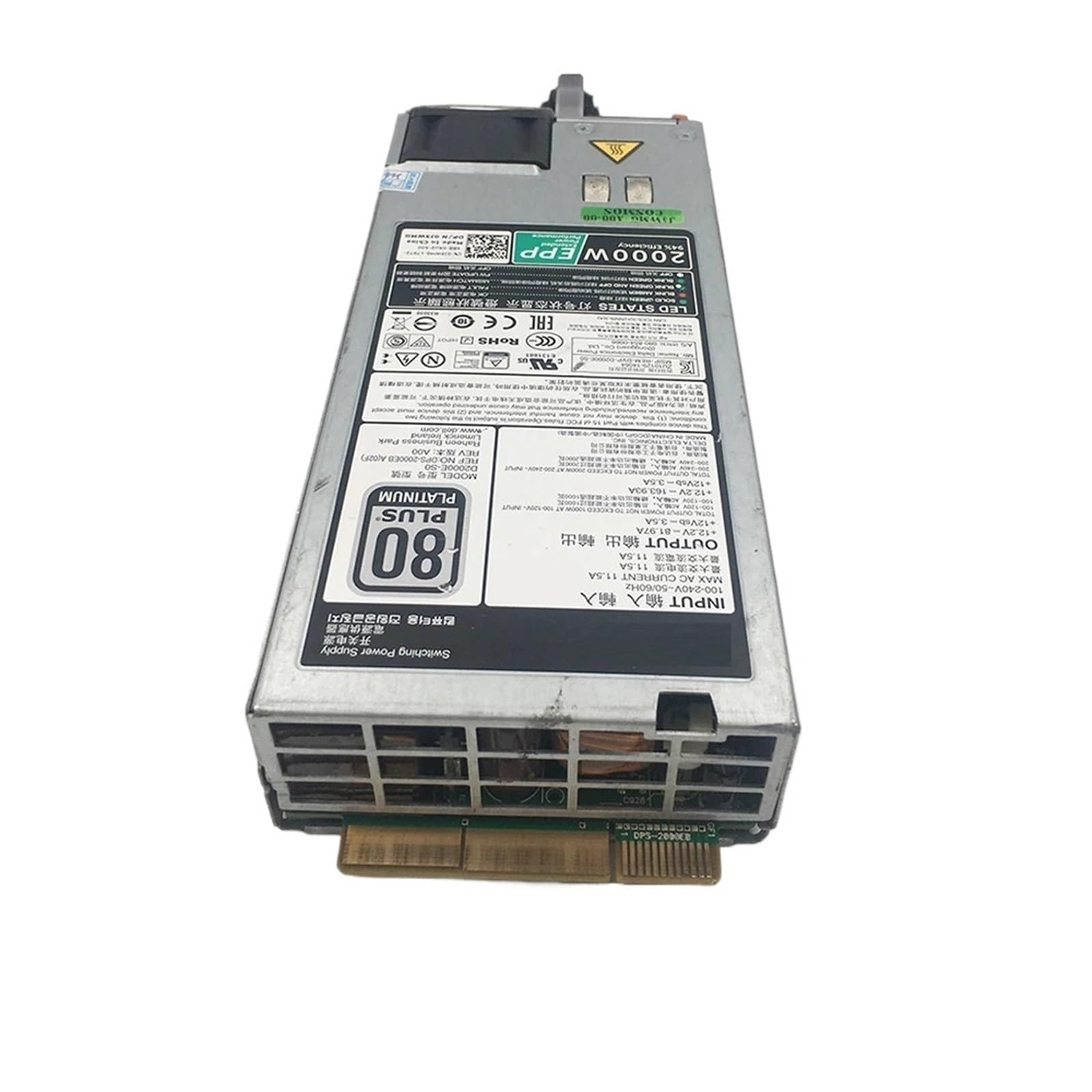 DPS-2000EB A for MVP7C 0MVP7C Fuente de alimentación for Servidor de 2000 W D2000E-S0