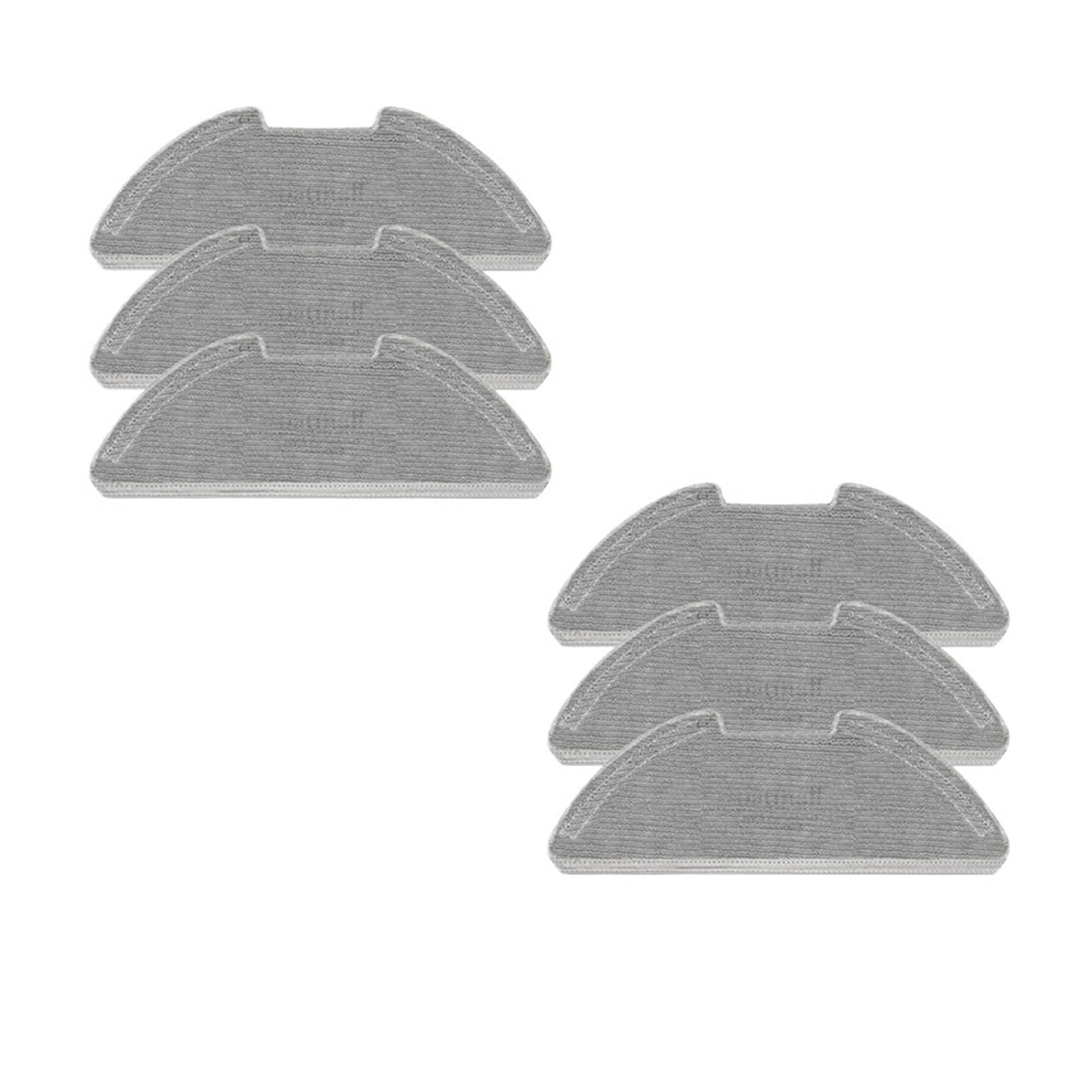 NUCBCULWP Water Tank Mop Cloth Spare Part， Compatible For XiaoMi，Robot Vacuum-Mop 2 Lite 2 Pro MJSTL MJST1S MJST1SHW BHR5044EU Accessroies(6 mop)