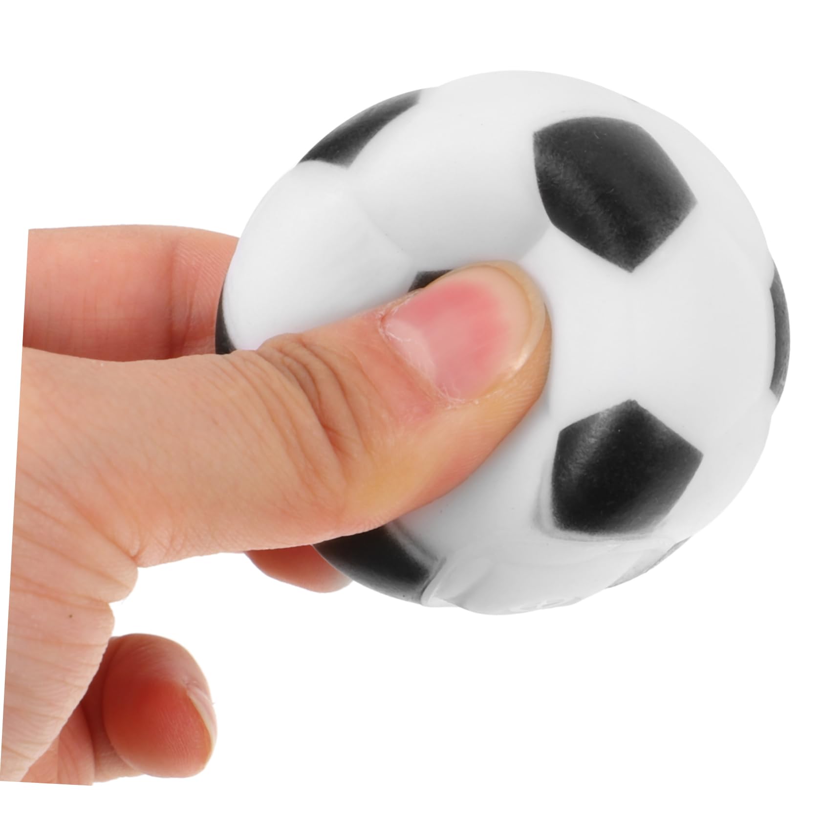 HANABASS 16pièces Quatre Jouets à Mordre Forme De Football pour Chiens Accessoires De Jeu Interactifs avec Couineur pour Exercice Divertissement des Animaux De Compagnie