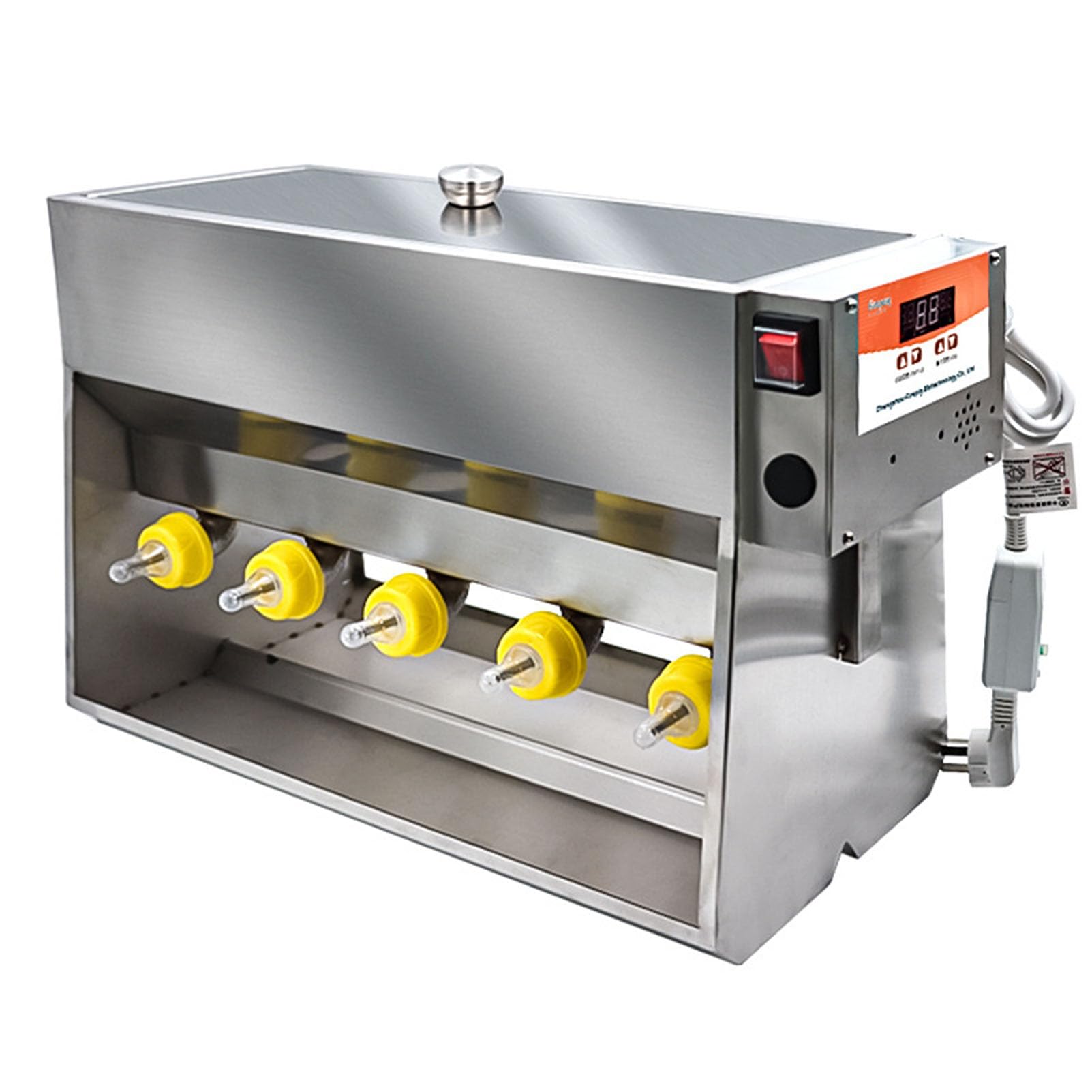 Alimentatore automatico del capezzolo per suinetti, corpo in acciaio inossidabile con controllo costante della temperatura e simulazione del suono, alimentazione simultanea per un mino di 14 giovani a