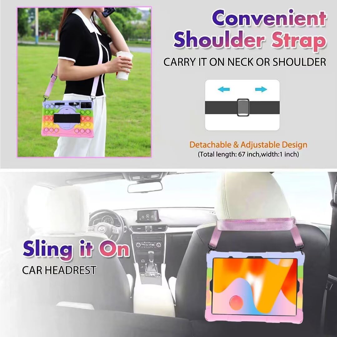 Custodia Cover Con Fiori Per Lenovo Tab M10 HD (X505L/F) E M10 (X605L/F) | Smart PU Con Supporto E Porta Carte